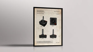 Affiche de brevet - Joystick Atari