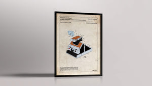 Affiche de brevet - Polaroid SX-70