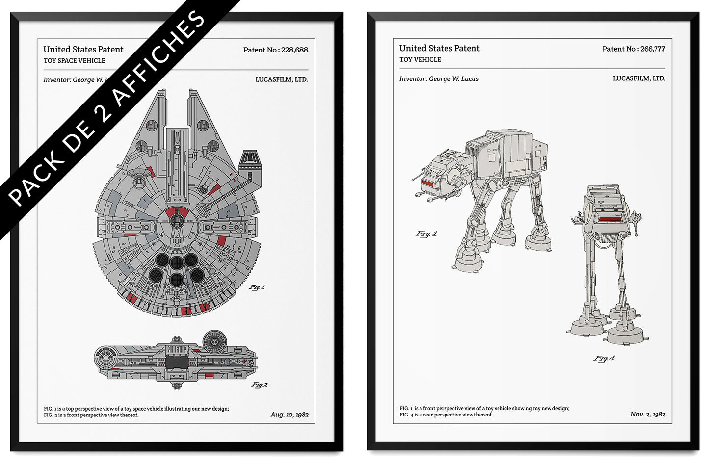Pack de 2 affiches - Star Wars