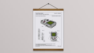 Affiche de brevet - Game Boy