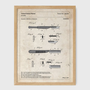 Affiche de brevet - Star Wars - Faucon Millenium