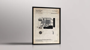 Affiche de brevet - Enigma