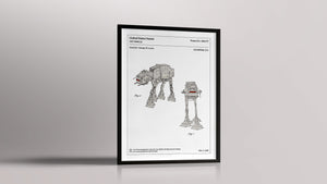 Affiche de brevet - Imperial Walker - L'Affiche Technique
