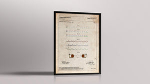 Affiche de brevet - Télégraphe