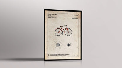 Affiche de brevet - Vélo