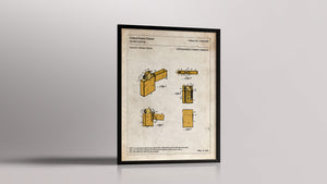 Affiche de brevet - Briquet Zippo